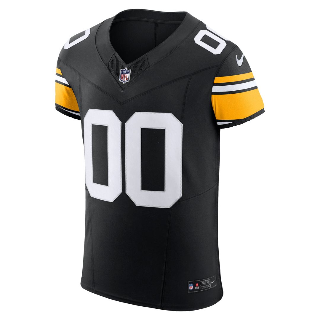 Pittsburgh Steelers Elite Custom Jersey - Black