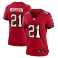 Benjamin Morrison Tampa Bay Buccaneers Women's Team Jersey - Red