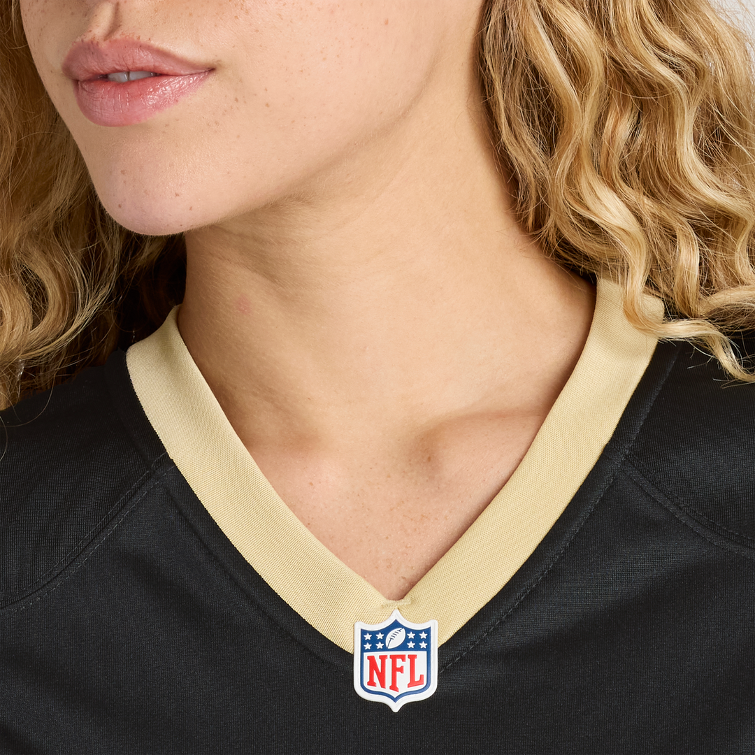 Oscar Delp New Orleans Saints Women's Team Jersey - Black
