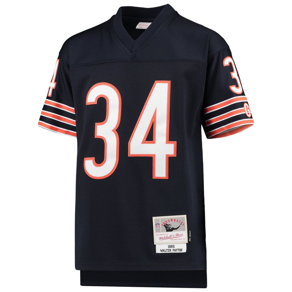 Walter Payton Chicago Bears Youth 1985 Legacy Retired Player Jersey - Navy