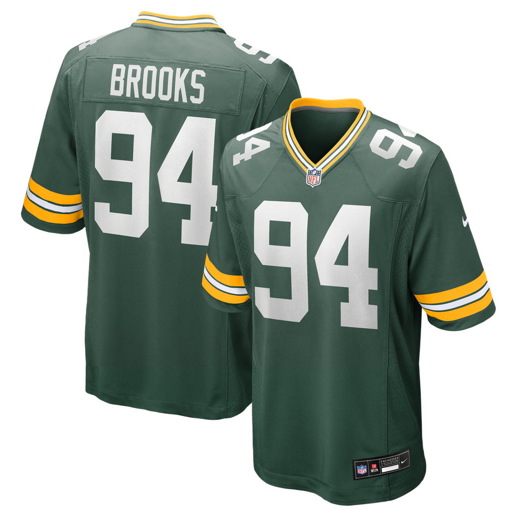Karl Brooks Green Bay Packers Jersey - Green