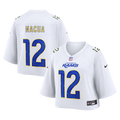 Puka Nacua Los Angeles Rams Women's Cropped Fashion Jersey - White
