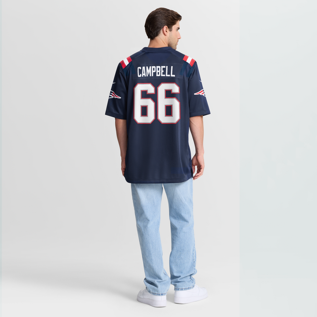 Will Campbell New England Patriots Team Jersey - Navy
