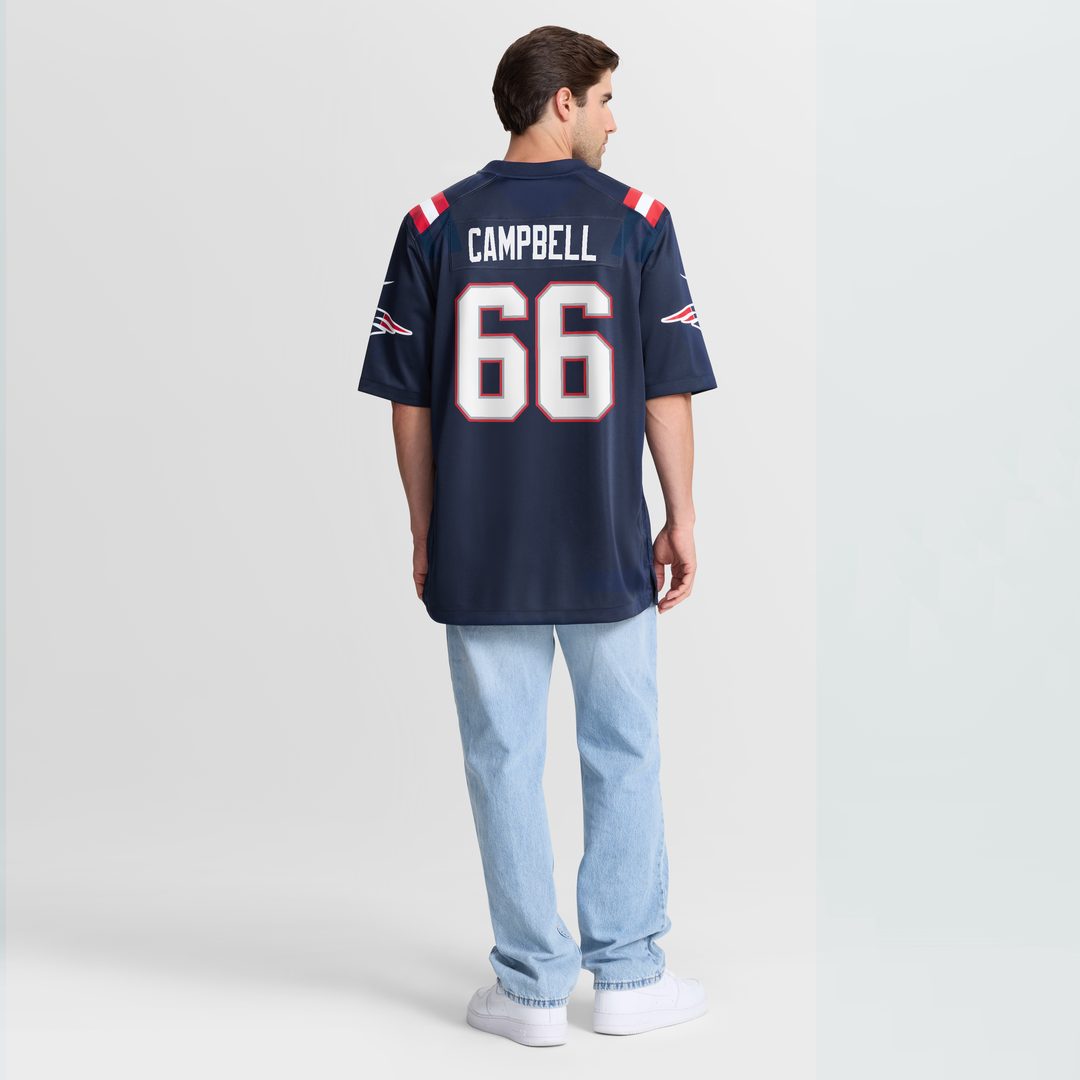 Will Campbell New England Patriots Team Jersey - Navy