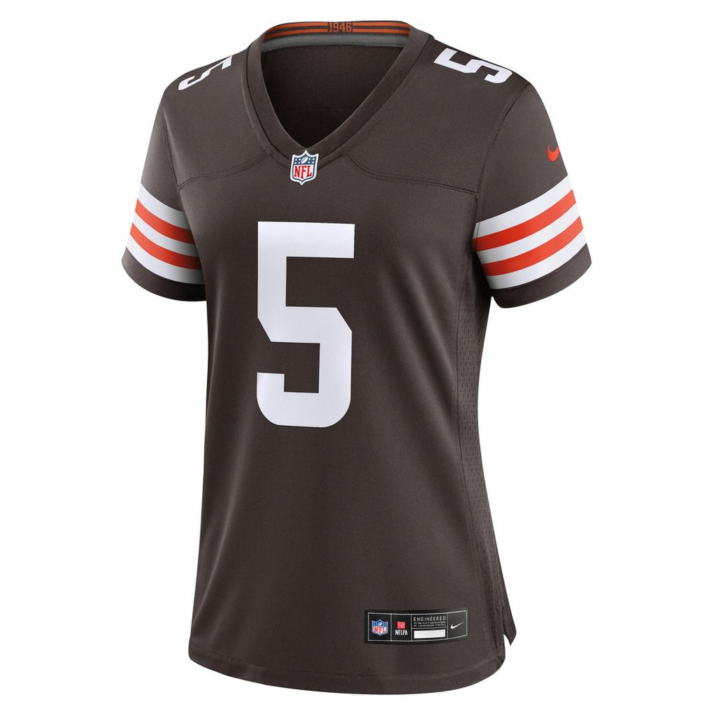 Rayshawn Jenkins Cleveland Browns Women's Team Jersey - Brown