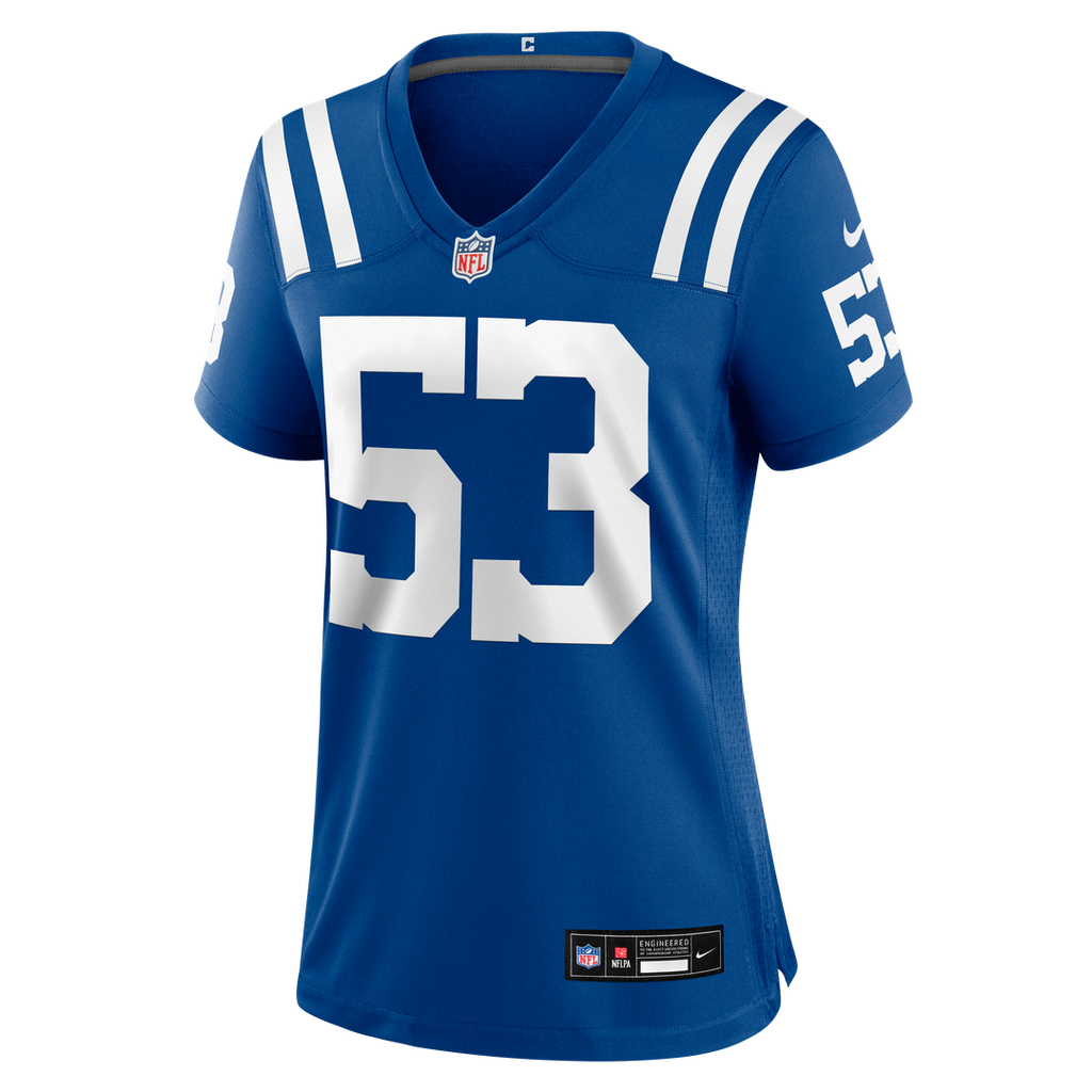 CJ Allen Indianapolis Colts Women's Team Jersey - Royal