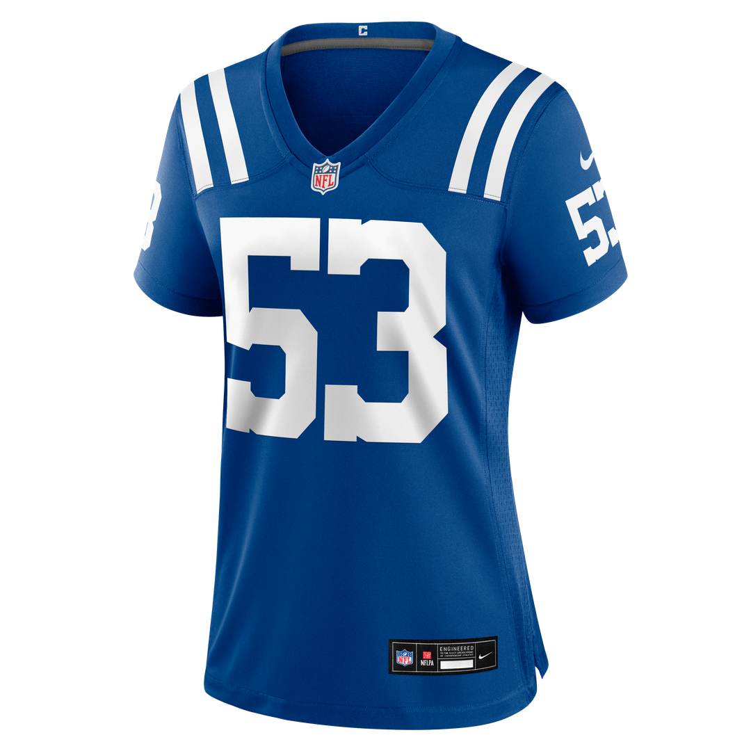 CJ Allen Indianapolis Colts Women's Team Jersey - Royal