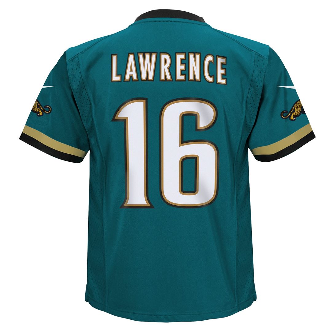 Trevor Lawrence Jacksonville Jaguars Preschool Prowler Throwback Player Jersey - Teal
