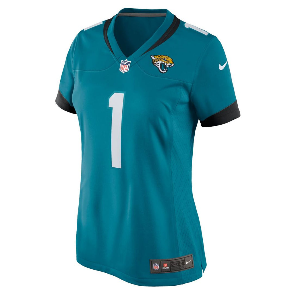 Number 1 Mom Jacksonville Jaguars Women's Jersey - Teal