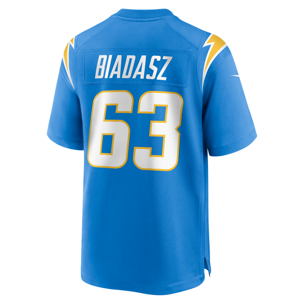 Tyler Biadasz Los Angeles Chargers Team Jersey - Powder Blue