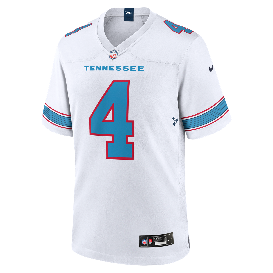 Wan'Dale Robinson Tennessee Titans Jersey - White
