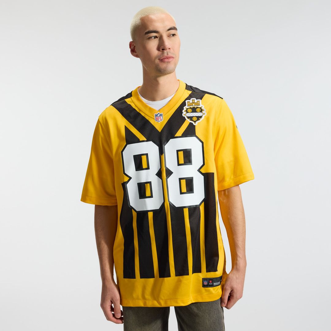 Pat Freiermuth Pittsburgh Steelers Alternate 1933 Throwback Jersey - Gold