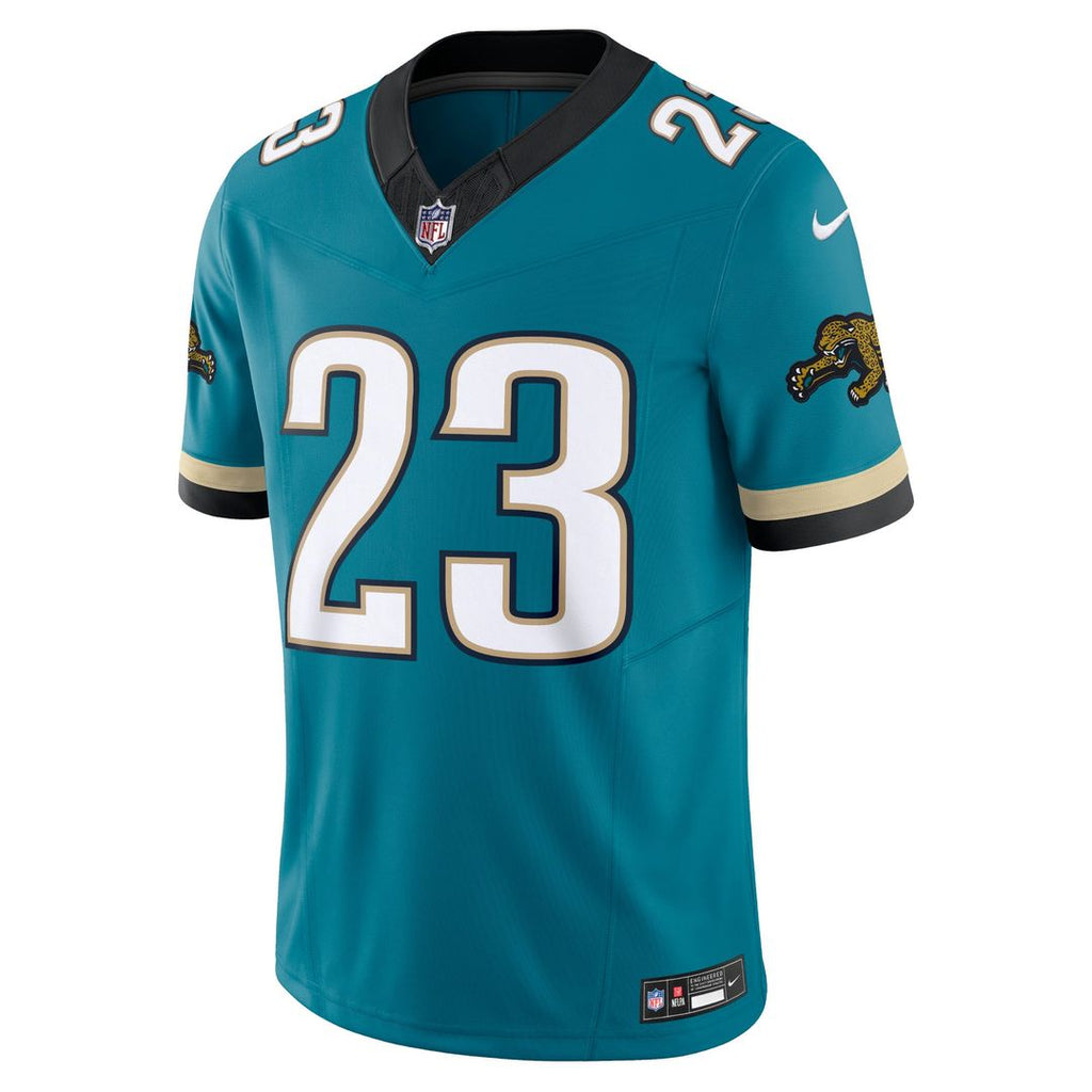 Foye Oluokun Jacksonville Jaguars Prowler Throwback Jersey - Teal
