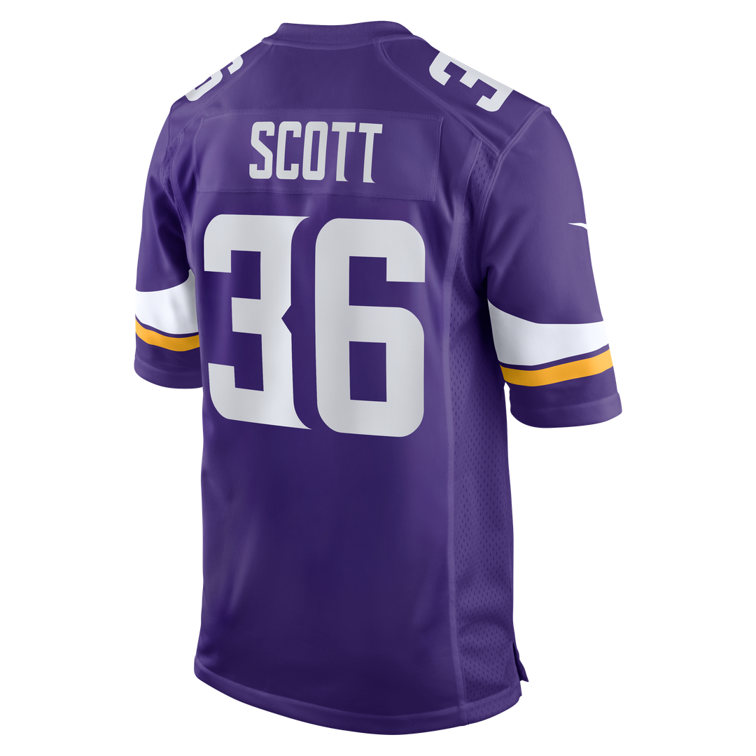 Zavier Scott Minnesota Vikings Team Jersey - Purple