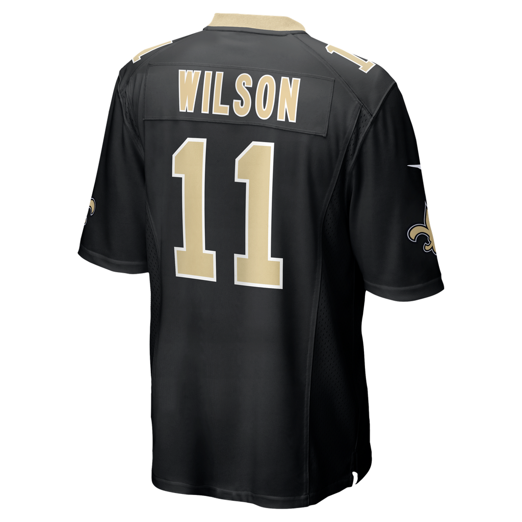 Zach Wilson New Orleans Saints Team Jersey - Black