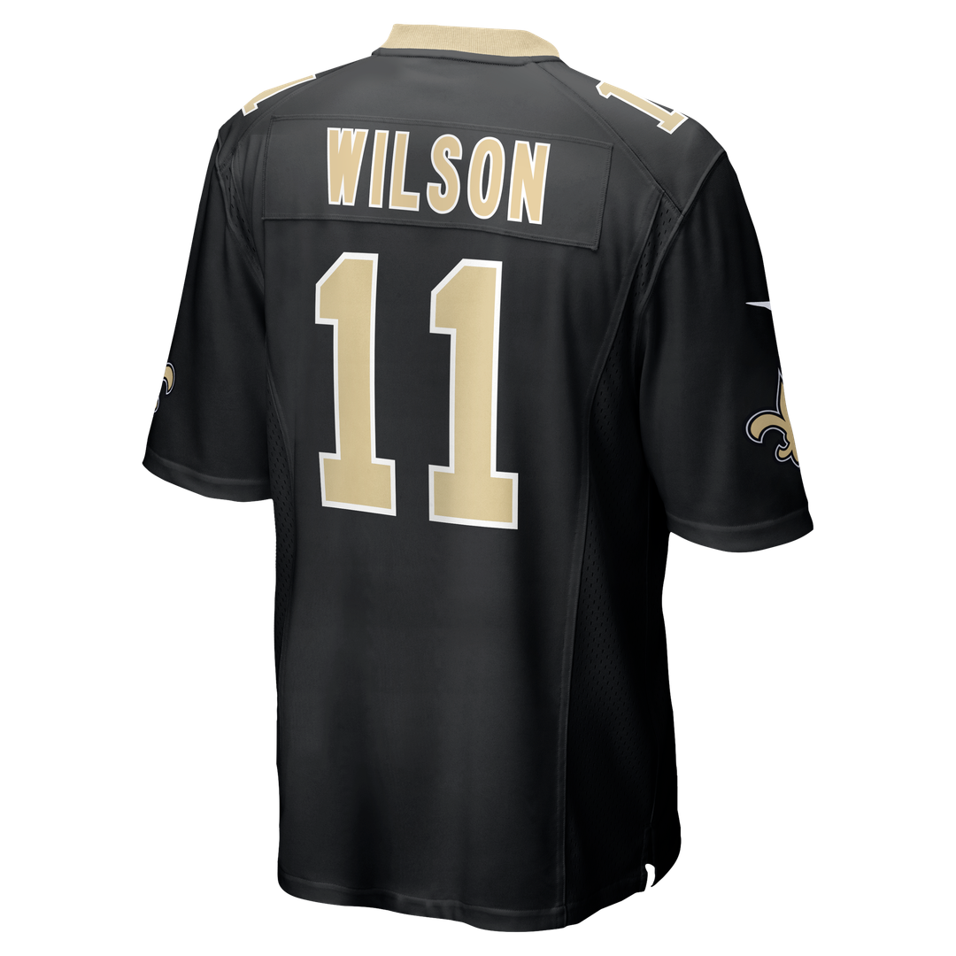 Zach Wilson New Orleans Saints Team Jersey - Black