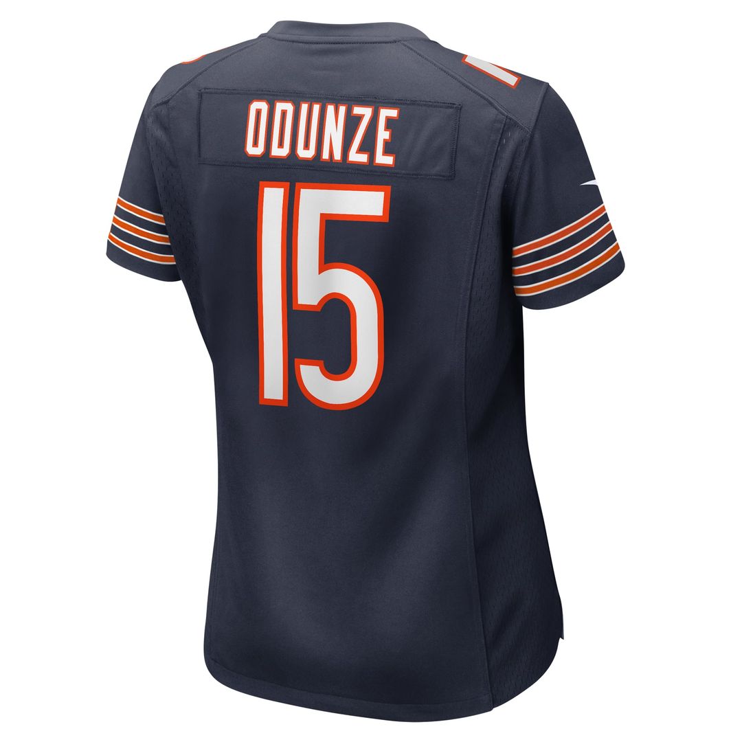 Rome Odunze Chicago Bears Women's Jersey - Navy