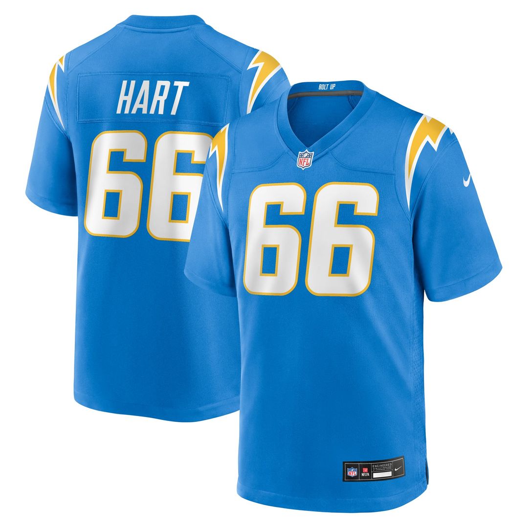 Bobby Hart Los Angeles Chargers Team Jersey - Powder Blue