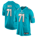 Kion Smith Miami Dolphins Jersey - Aqua