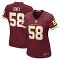Shaka Toney Washington Football Team Women's Jersey - Burgundy