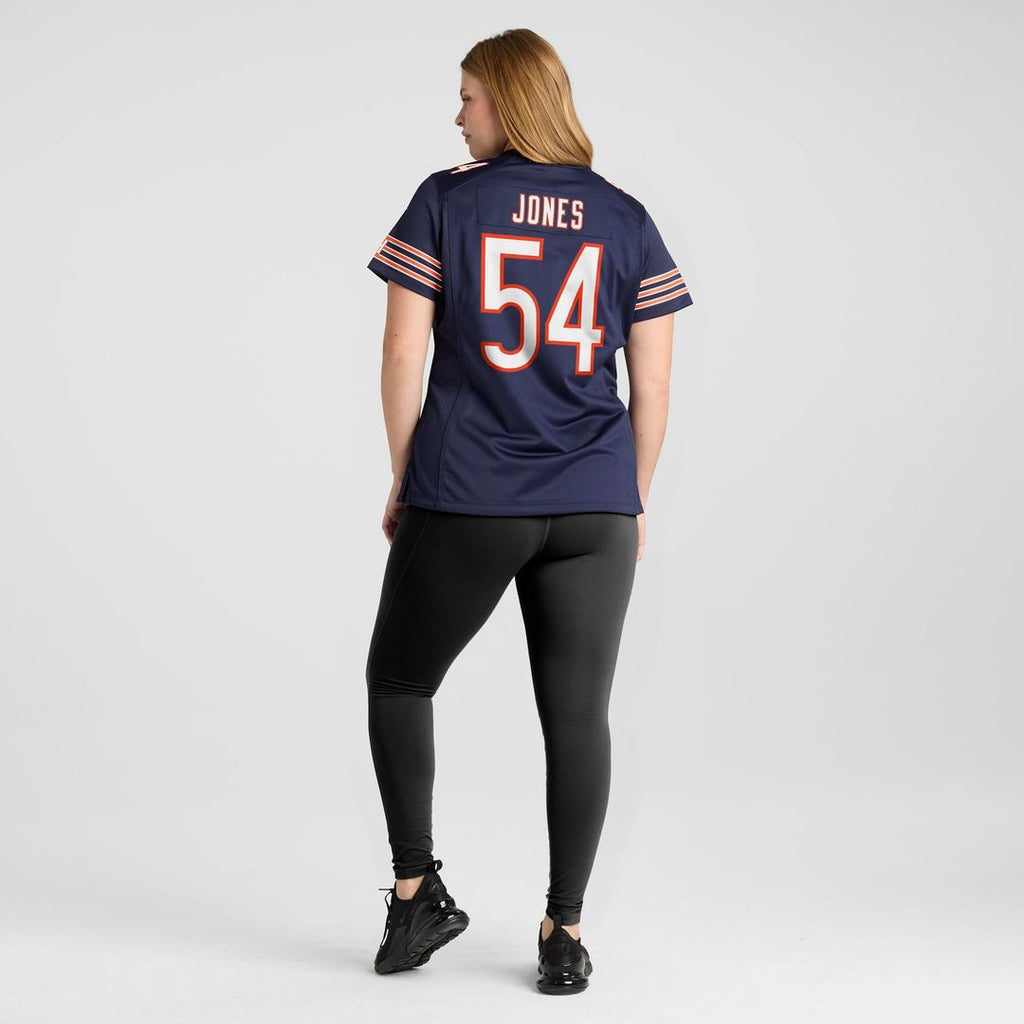 Logan Jones Chicago Bears Women's Team Jersey - Navy