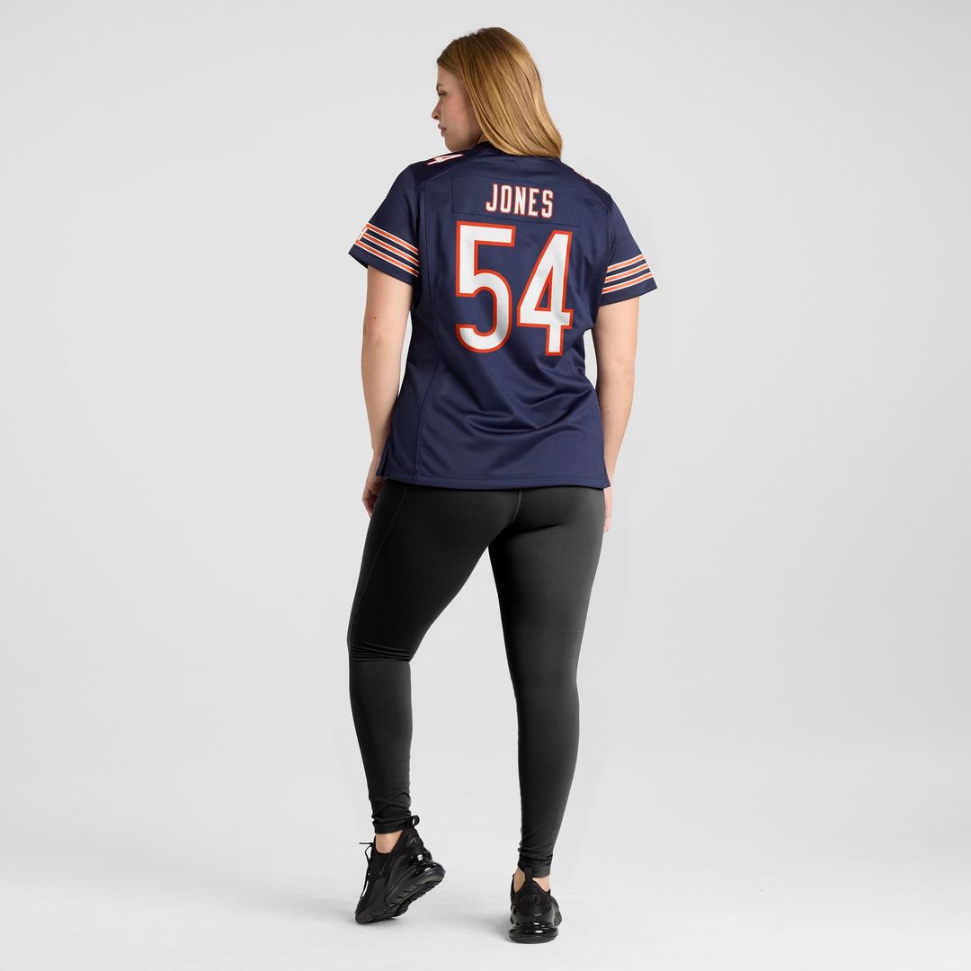 Logan Jones Chicago Bears Women's Team Jersey - Navy