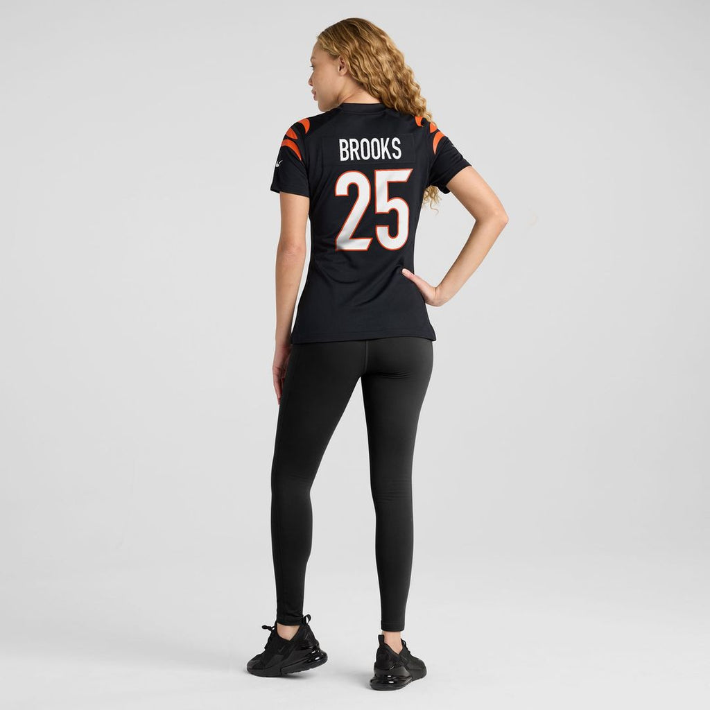 Tahj Brooks Cincinnati Bengals Women's Team Jersey - Black