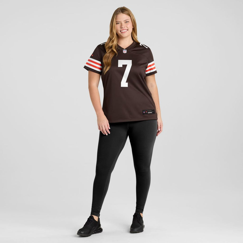 Dustin Hopkins Cleveland Browns Women's Team Jersey - Brown