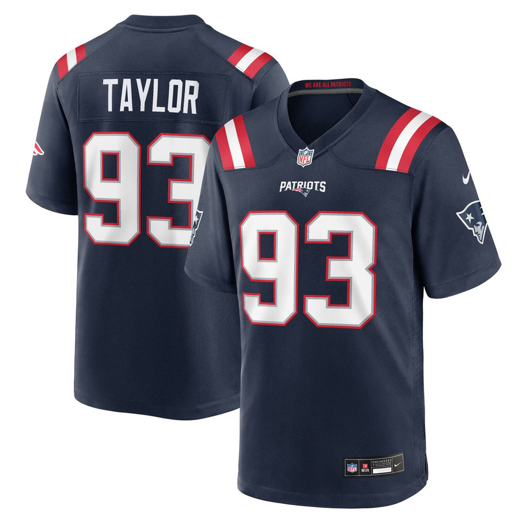 Leonard Taylor New England Patriots Team Jersey - Navy