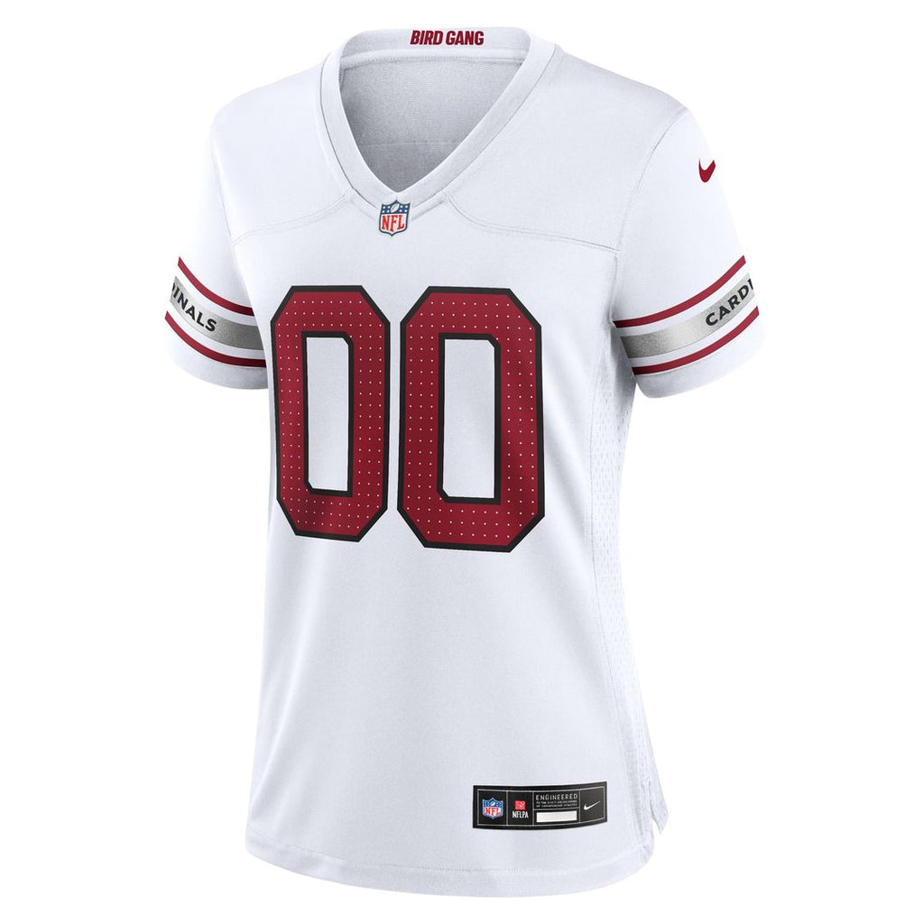 Arizona Cardinals Women's Custom Jersey - White