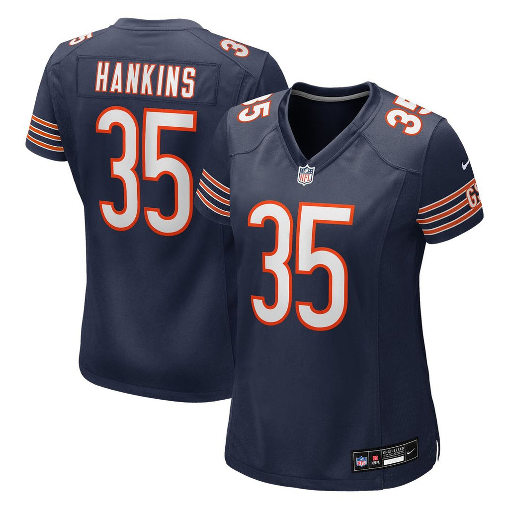 Deion Hankins Chicago Bears Women's Team Jersey - Navy