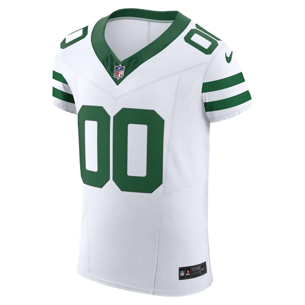 New York Jets Elite Custom Jersey - White