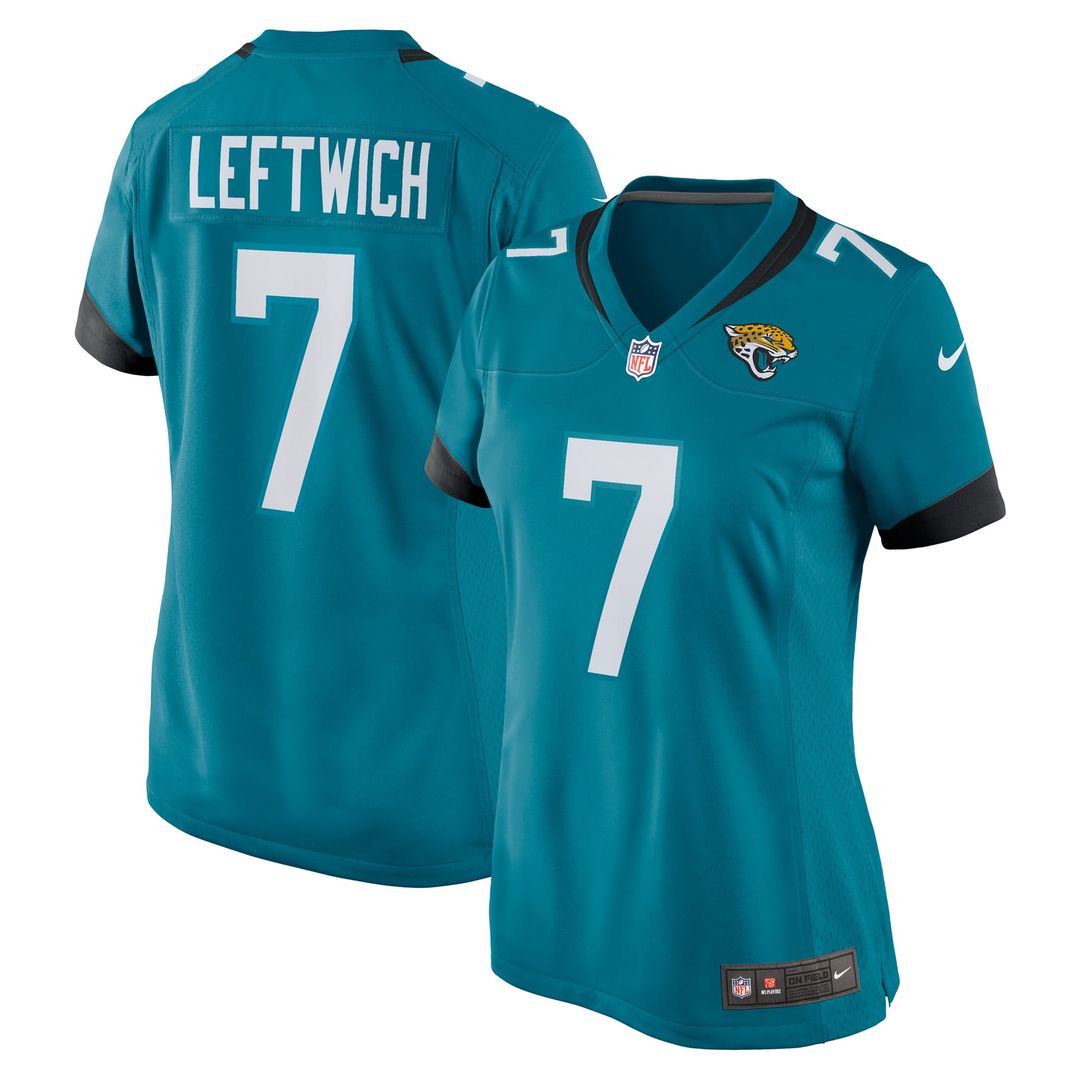 Byron Leftwich Jacksonville Jaguars Women's Alternate Retired Player Jersey - Black