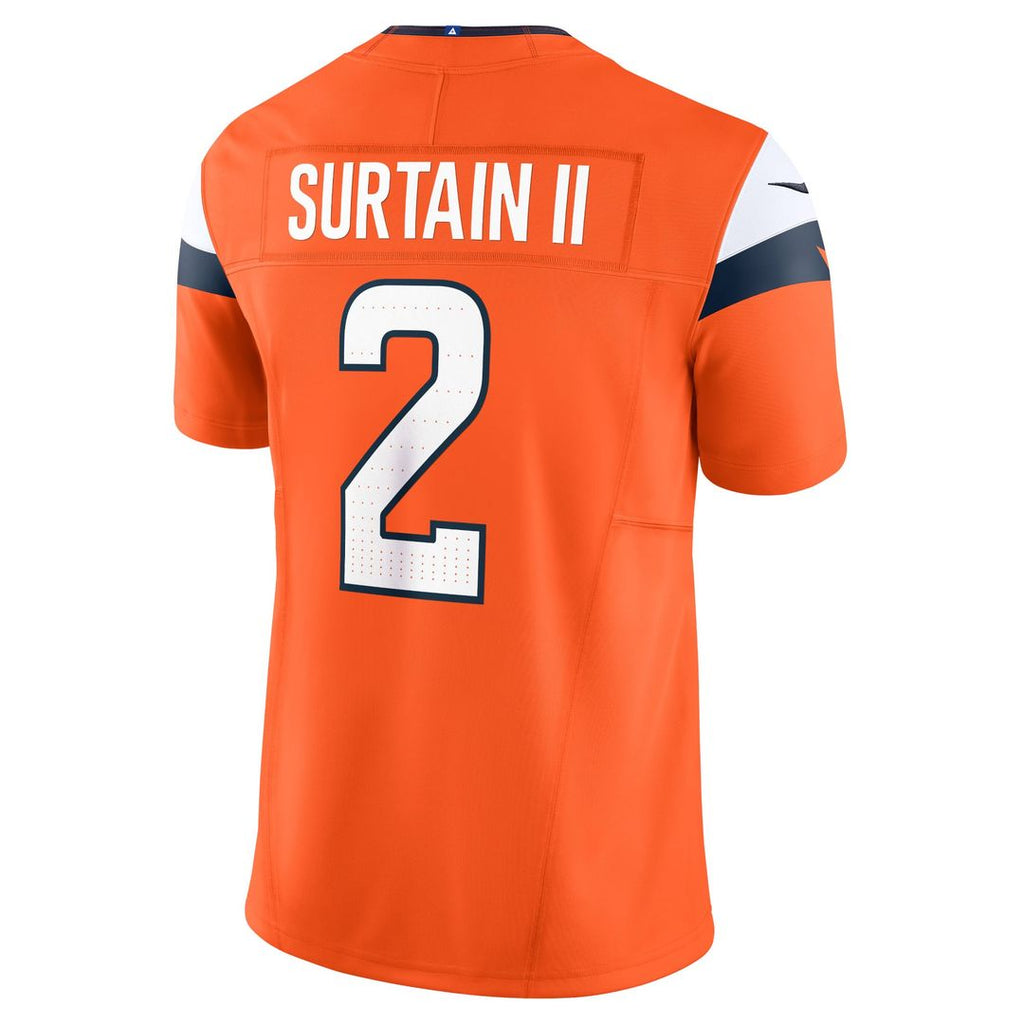 Patrick Surtain II Denver Broncos Team Jersey - Orange