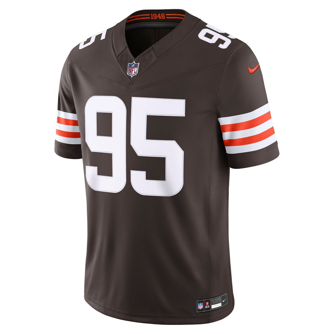 Myles Garrett Cleveland Browns Team Stitched Jersey - Brown