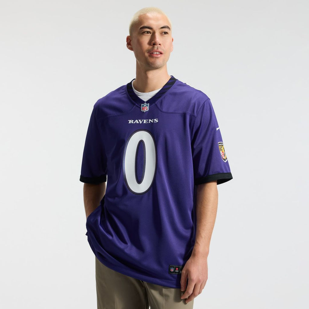 Roquan Smith Baltimore Ravens Team Jersey - Purple