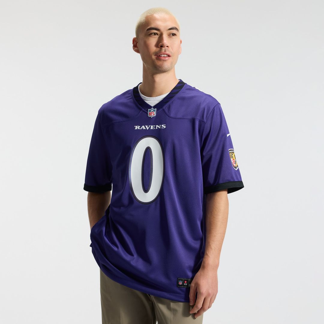 Roquan Smith Baltimore Ravens Team Jersey - Purple