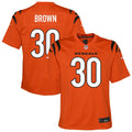 Chase Brown Cincinnati Bengals Youth Youth - Orange