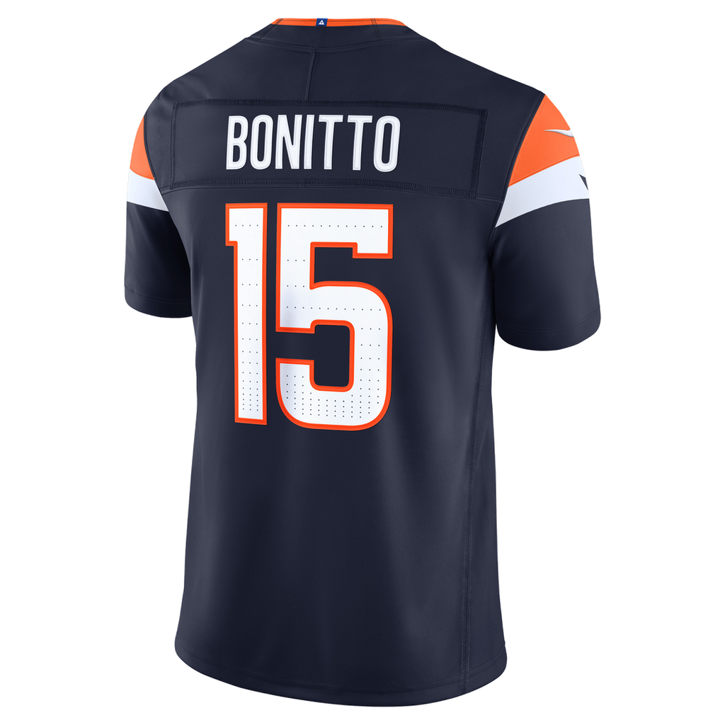 Nik Bonitto Denver Broncos Alternate Mile High Collection 1977 Throwback Stitched Jersey - Orange