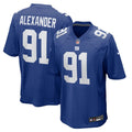 Darius Alexander New York Giants Team Jersey - Royal