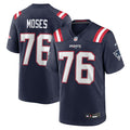Morgan Moses New England Patriots Team Jersey - Navy