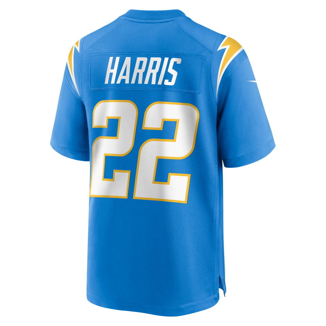 Najee Harris Los Angeles Chargers Jersey - Powder Blue
