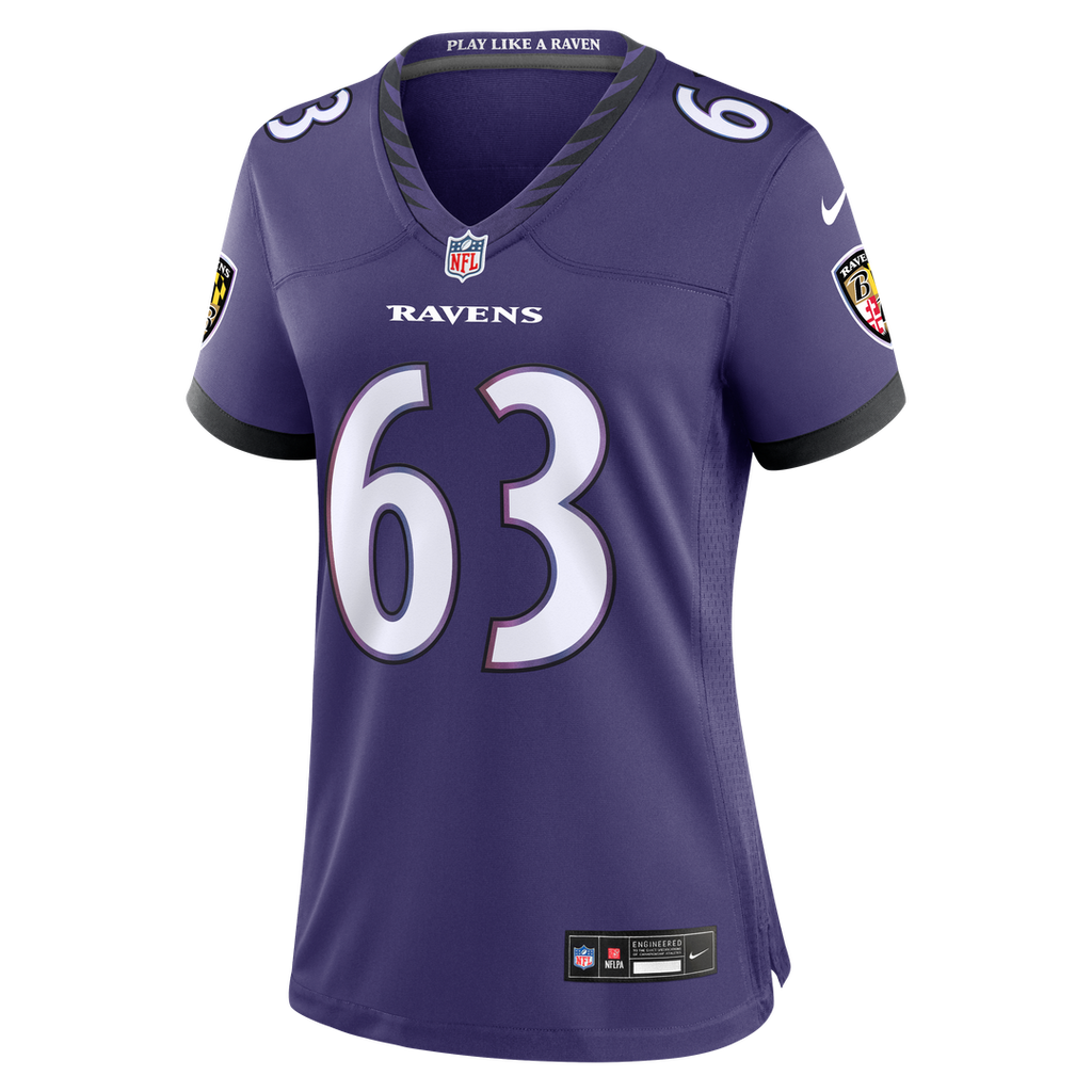 Danny Pinter Baltimore Ravens Women's Team Jersey - Purple