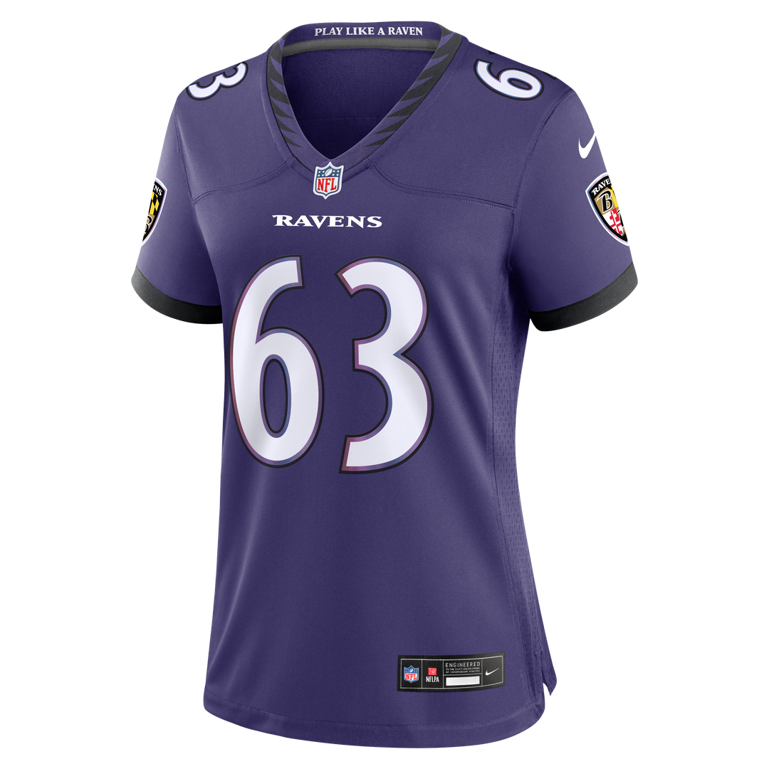 Danny Pinter Baltimore Ravens Women's Team Jersey - Purple