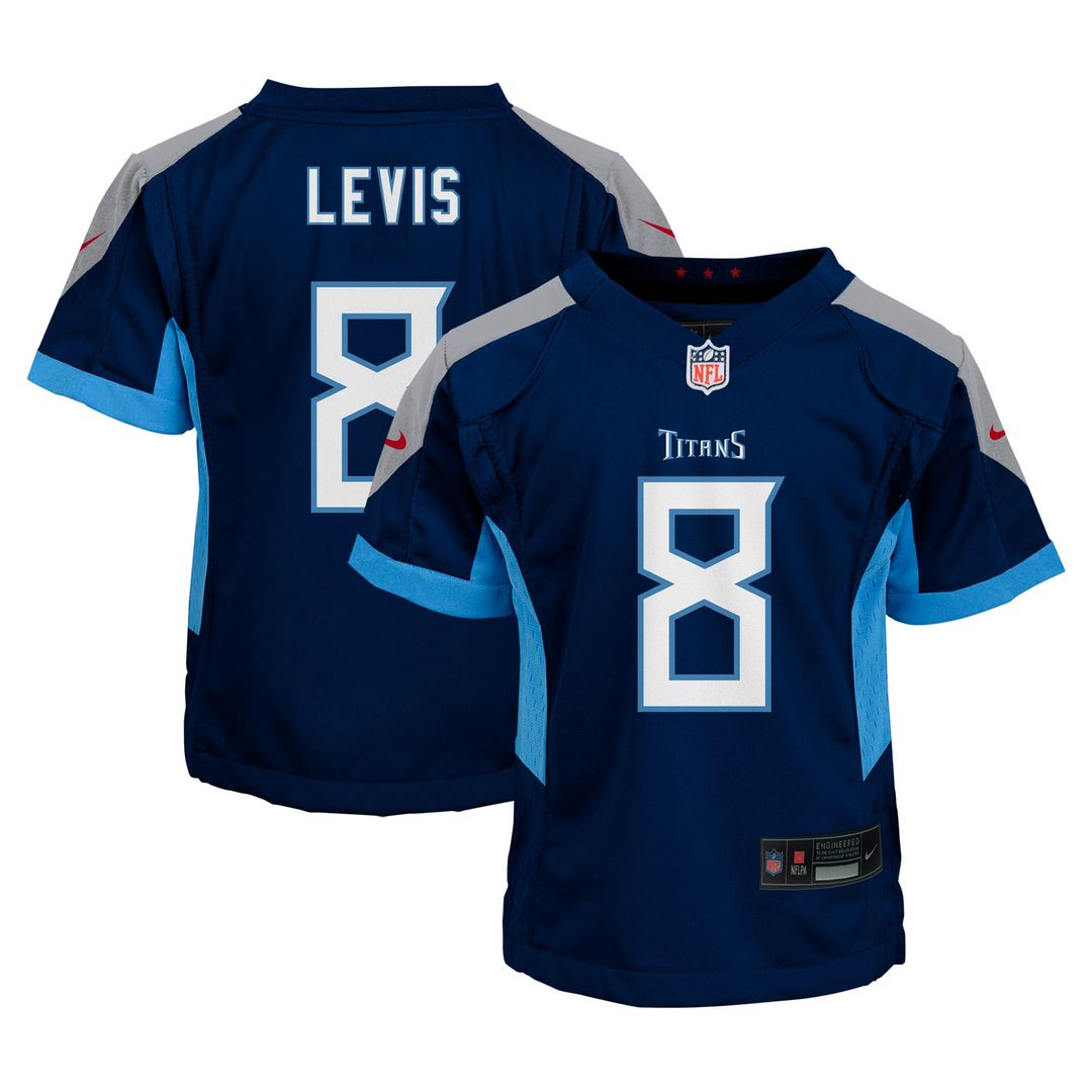 Will Levis Tennessee Titans Infant Team Player Jersey - Navy