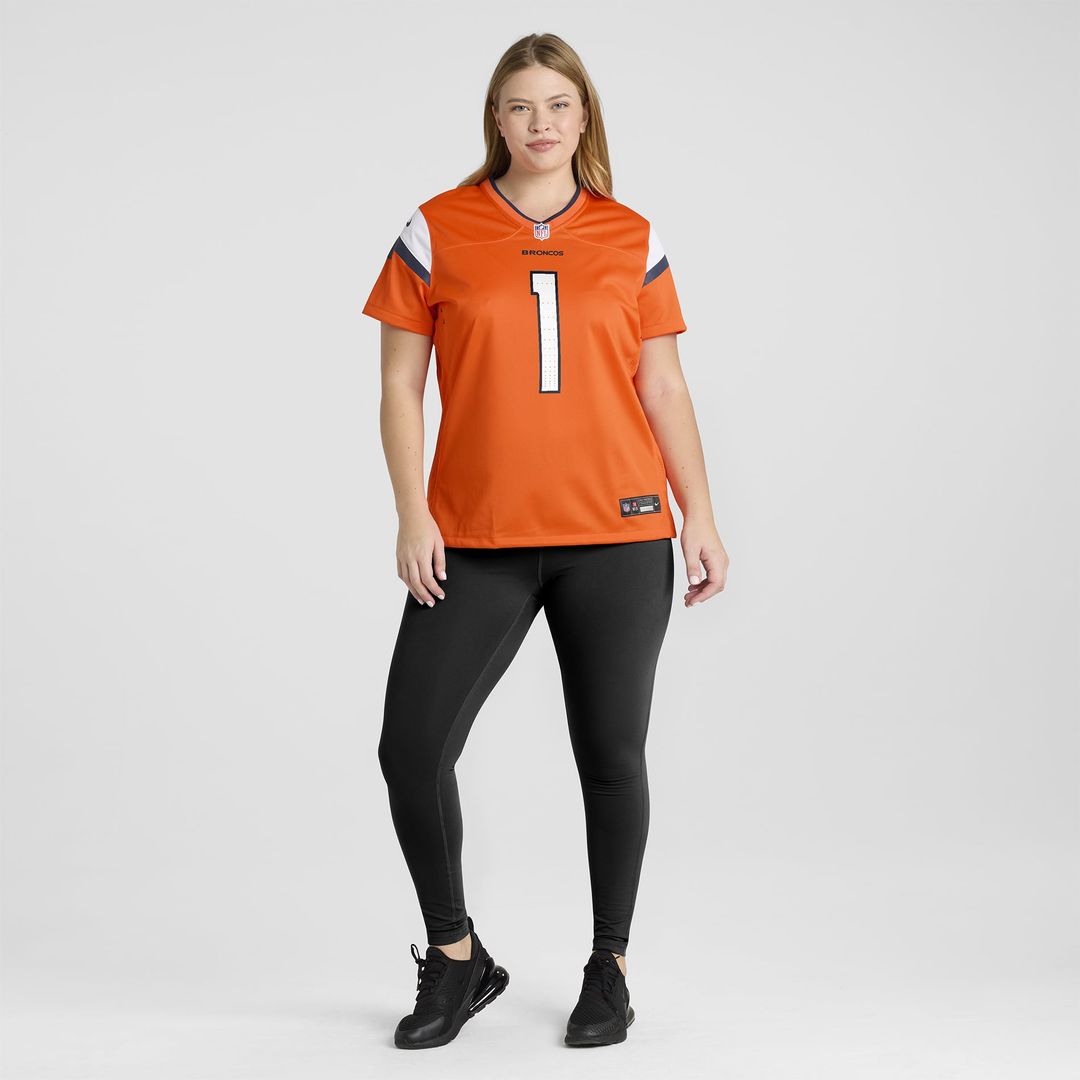 Evan Engram Denver Broncos Women's Team Jersey - Orange