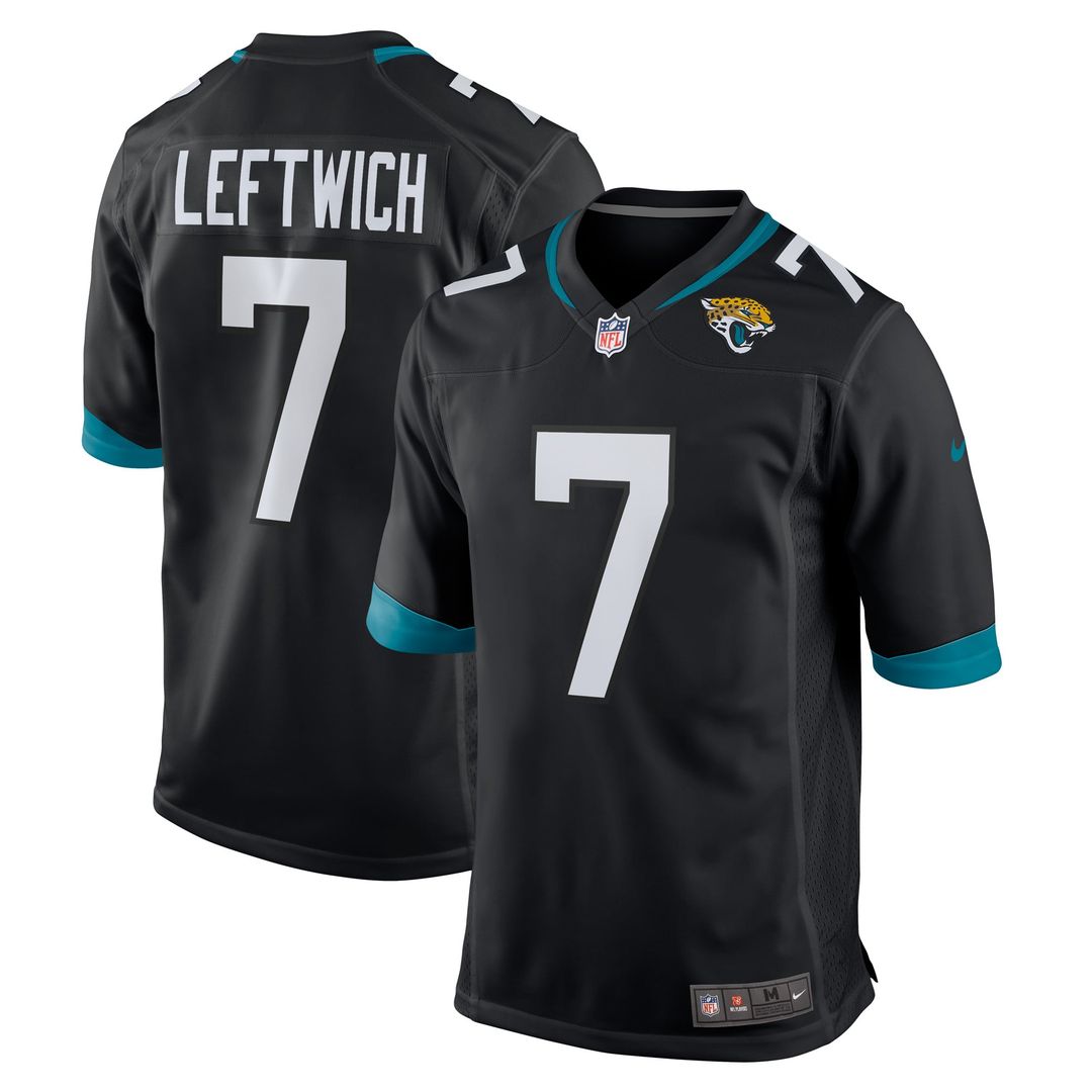 Byron Leftwich Jacksonville Jaguars Retired Player Alternate Jersey - Black