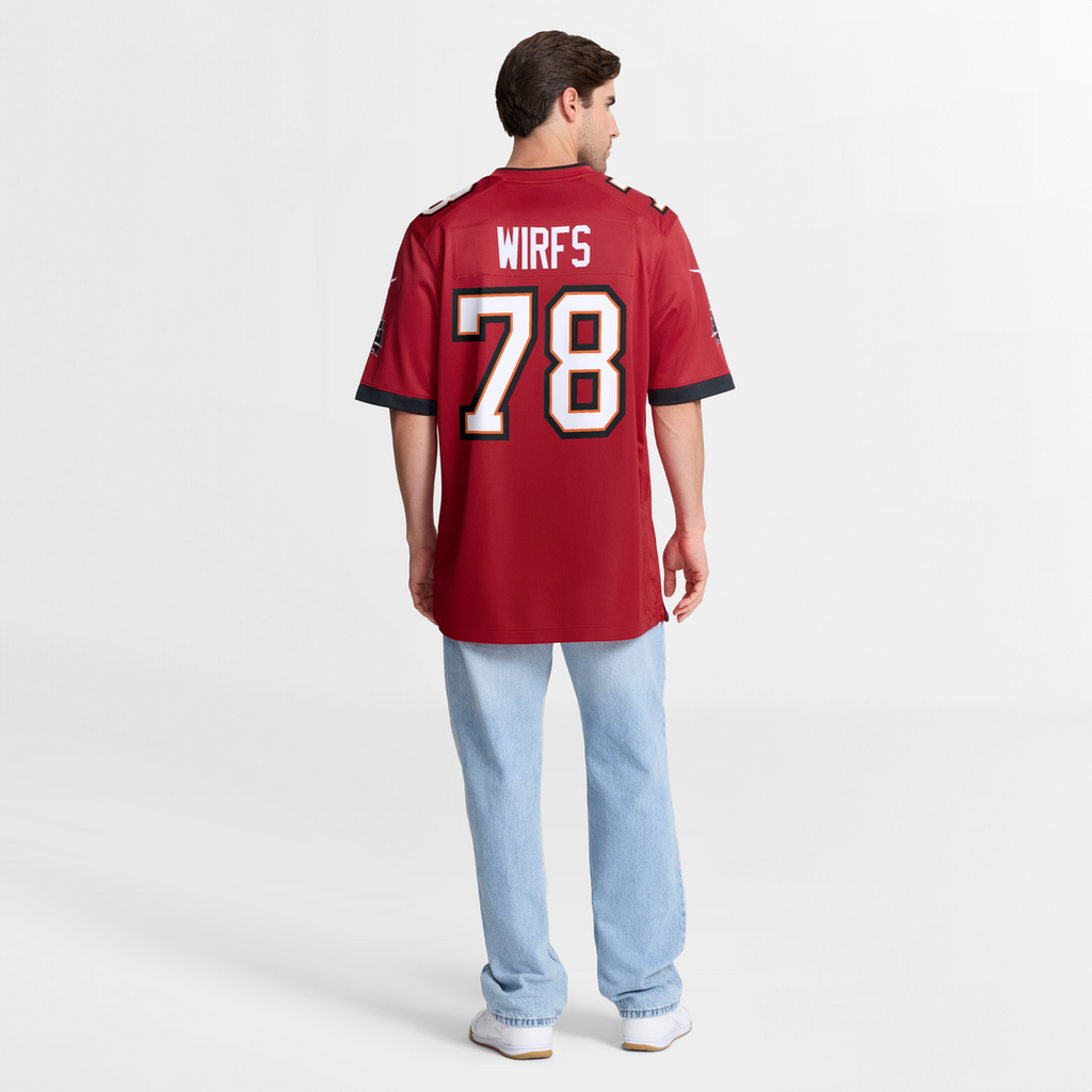Tristan Wirfs Tampa Bay Buccaneers Jersey - Red