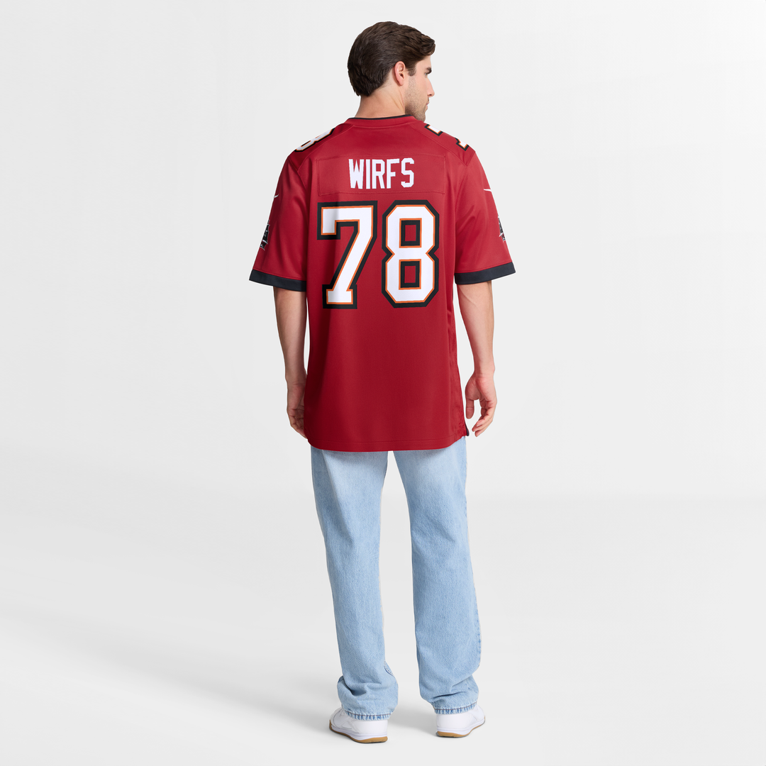 Tristan Wirfs Tampa Bay Buccaneers Jersey - Red