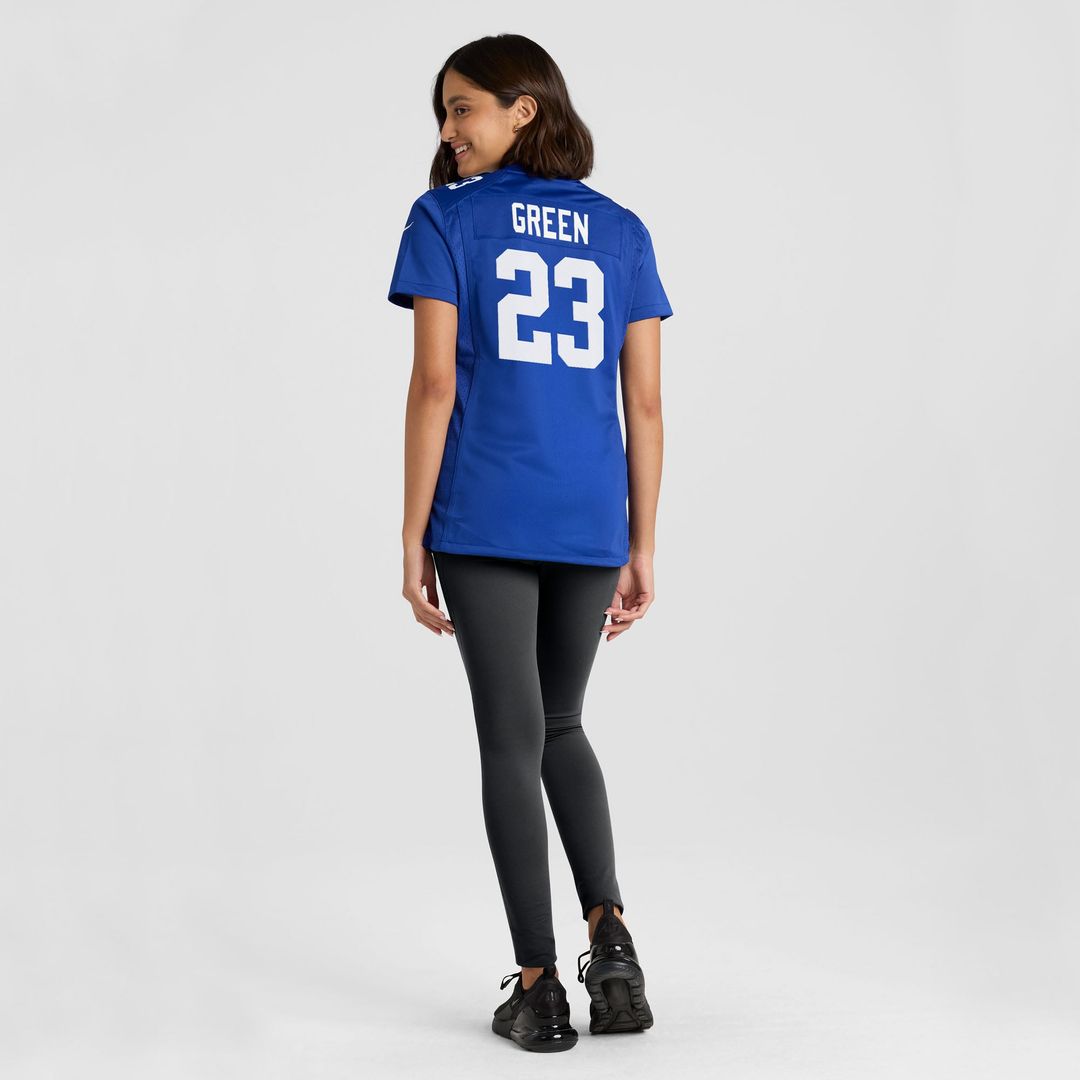 Art Green New York Giants Women's Team Jersey - Royal